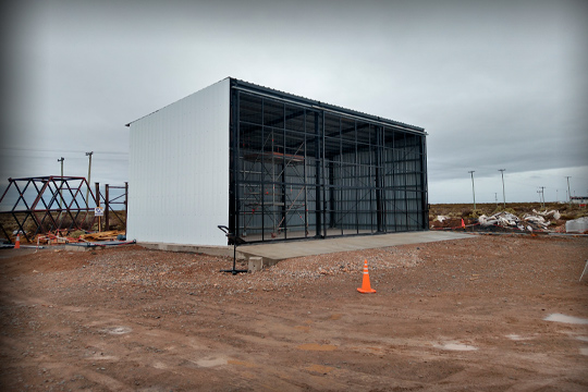 Construcción de Galpón