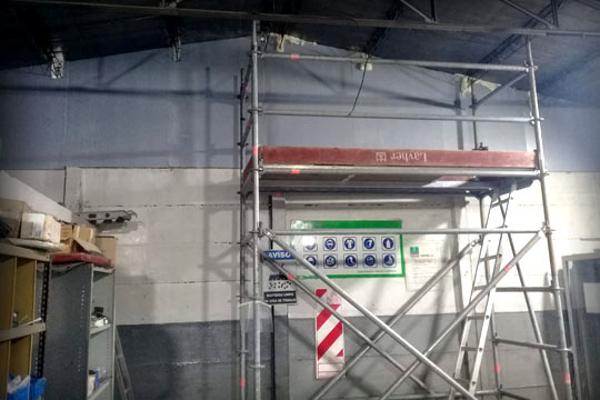 Reparación de Laboratorio, Talleres y Oficinas