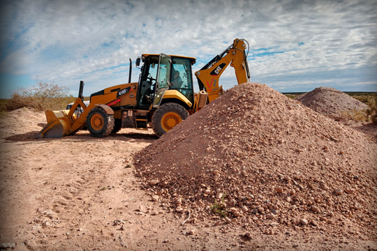 Construcción de Bermas