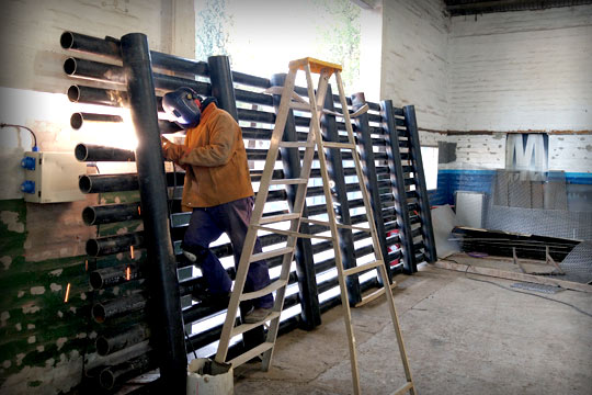 Fabricación y montaje de guardaganado